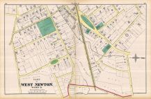 West Newton - Plate H - Ward 3 West, Newton 1874